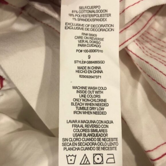 Gianni Bini High Waisted Belted Shorts Size 9 NWT - Picture 4 of 5